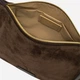 Torebka crossbody damska zamszowa Gianni Chiarini BS-10225-CM-PL-974 Ciemnobrązowa (800070361162) - obraz 4