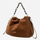 Torebka hobo damska zamszowa Gianni Chiarini BS-12260-CM-PL-099 Brązowa (800070361172) - obraz 5
