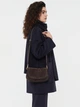 Torebka crossbody damska zamszowa Gianni Chiarini BS-12618-CM-PL-974 Ciemnobrązowa (800070361180) - obraz 2