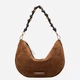 Torebka hobo damska zamszowa Gianni Chiarini BS-12691-CM-PL-099 Brązowa (800070361183) - obraz 1