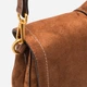 Torebka crossbody damska zamszowa Gianni Chiarini BS-12618-CM-PL-099 Brązowa (800070361179) - obraz 7