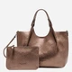 Zestaw (torebka crossbody + kosmetyczka) damski skórzany Gianni Chiarini BS-9719-RNGDBL-T.U.-5571 Brązowy metaliczny (800070361193) - obraz 1