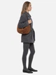Torebka hobo damska zamszowa Gianni Chiarini BS-12691-CM-PL-099 Brązowa (800070361183) - obraz 2