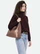 Zestaw (torebka shopper + kosmetyczka) damski skórzany Gianni Chiarini BS-9720-RNGDBL-T.U.-5571 Brązowy metaliczny (800070361194) - obraz 2
