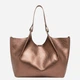 Zestaw (torebka shopper + kosmetyczka) damski skórzany Gianni Chiarini BS-9720-RNGDBL-T.U.-5571 Brązowy metaliczny (800070361194) - obraz 3