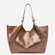 Zestaw (torebka shopper + kosmetyczka) damski skórzany Gianni Chiarini BS-9720-RNGDBL-T.U.-5571 Brązowy metaliczny (800070361194) - obraz 4