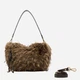 Torebka crossbody damska materiałowa Gianni Chiarini BS-12560/COMM-PLCC-RLP-2107 Brązowa (800070361209) - obraz 4