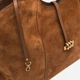 Сумка шопер жіноча з натуральної замші Gianni Chiarini BS-12492-CM-PL-099 Коричнева (800070361208) - зображення 7