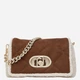 Torebka crossbody damska materiałowa Liu Jo AF6148E1163-X0459 Biały/Brązowy (800070362934) - obraz 1