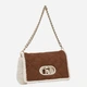 Torebka crossbody damska materiałowa Liu Jo AF6148E1163-X0459 Biały/Brązowy (800070362934) - obraz 4