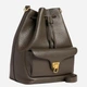 Torebka crossbody damska skórzana Coccinelle E1TFK230201-W25 Ciemnooliwkowa (800070363453) - obraz 2