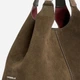 Torebka crossbody damska zamszowa Coccinelle E1THE580101-W25 Khaki (800070363485) - obraz 3
