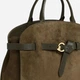 Torebka crossbody damska zamszowa Coccinelle E1TLB180401-W25 Khaki (800070363488) - obraz 3
