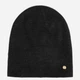 Czapka damska beanie Coccinelle E7TQY370101-001 One Size Czarna (800070363547) - obraz 1