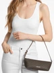 Torebka bagietka damska mała Michael Kors 32F6G9IC5B-252 Brązowa (800070364519) - obraz 2