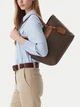 Torebka shopper damska duża Michael Kors 30S6GTVT2B-252 Brązowa (800070364523) - obraz 2
