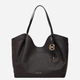 Torebka shopper damska skórzana Michael Kors 30F6GY5T9L-251 Brązowa (800070364531) - obraz 1