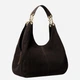 Сумка хобо женская из натуральной замши большая Michael Kors 30F6GEJE7S-251 Коричневая (800070364538) - изображение 3