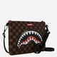 Сумка крос-боді через плече зі штучної шкіри Sprayground 910B9307NSZ Коричнева (800070365365) - зображення 3