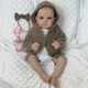 Лялька Реборн 45 см вініловая, реалістичний пупс Doll Reborn К0100809 - зображення 5