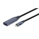 Переходник Gembird USB Type-C – HDMI 15 см Gray (8716309121354) - изображение 2