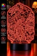 Світильник нічник лампа з пультом "Відьмак Геральд" подарунок кіноману чоловікові прихильнику серіалу та відеогри про Відьмака (3DP299) - зображення 1