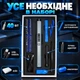 Аккумуляторная электрическая отвертка 51 в 1 с 40 битами, LED-подсветкой, магнитным креплением и зарядкой Type-C, графитовая - изображение 7