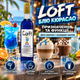 Сироп Loft Блю Кюрасао 700 мл 900 г сладкий концентрированный ароматизированный для кофе коктейлей латте какао шоколадных молочных напитков взбитых сливок десертов баров кофеен - изображение 4