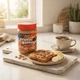 Арахісова паста Gina Peanut Butter Кранч 350 г хрустка горіхова з шматочками обсмаженого арахісу солодка для тостів бутербродів сніданків десертів випічки начинок смузі скляна банка - зображення 5
