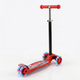 Самокат детский трехколесный Тачки со светящимися колесами Scooter Maxi 7118 от 3 лет - изображение 3