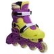 Детские раздвижные ролики с шлемом и защитой 3в1 SP-Sport 2920-1 размер 35-38 Purple-Yellow - изображение 4