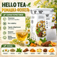 Чай травяной Hello Tea Ромашка Фенхель без кофеина с мятой корицей куркумой имбирем бадьяном апельсиновой цедрой - изображение 3
