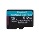Карта пам'яті Kingston Canvas Go Plus microSDXC 512 ГБ + адаптер SD (740617348040) - зображення 2