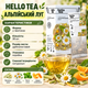 Чай трав'яний Hello Tea Альпійський луг 20 пакетиків дрібнолистовий з лимонною травою ромашкою м'ятою апельсиновою цедрою натуральний - зображення 3
