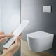 Подвесной унитаз Duravit SensoWash Starck F Plus овальный, с сиденьем Soft-Close, белый глянцевый (650000012004320) - изображение 10
