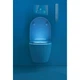 Подвесной унитаз Duravit SensoWash Starck F Plus овальный, с сиденьем Soft-Close, белый глянцевый (650000012004320) - изображение 12