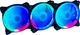 Набір вентиляторів Performa Aardwolf 120 мм RGB + Hub + ДУ (APF-120RAINBOW-KIT) - зображення 2
