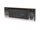 Комплект (клавіатура, миша) REAL-EL KIT-555W Wireless Black (EL123100056) - изображение 4