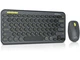 Комплект (клавіатура, миша) REAL-EL KIT-635W Wireless Bluetooth Black (EL123100057) - изображение 3