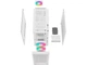 Корпус Deepcool CH560 Digital White (R-CH560-WHAPE4D-G-1) - зображення 13