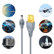 Кабель питания для Starlink Mini от батареи и зарядных станций XT60-DC, 1,5 м - изображение 3