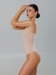 Боди-белье женское больших размеров Giulia Body String Shapewear L/XL Светло-бежевое (4823116934740) - изображение 2