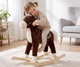 Koń na biegunach Milly Mally Teddy Ciemnobrązowy (5907090701402) - obraz 10