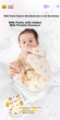 Подгузники Wanchu Little Yellow Duck M (5-7.5 кг), 31 шт - изображение 2