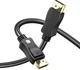 Kabel TECHly DisplayPort 2.1 Black (ICOC-DSP-A21-020) - obraz 4