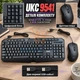 Комплект клавиатуры и мыши с мультимедийными клавишами, USB-набор с RGB-подсветкой, проводная игровая пара с регулировкой DPI - изображение 3