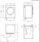 Комплект Electrolux Стиральная машина полногабаритная EW7F3684UU + Сушильная машина EW6D38C4U - изображение 20