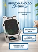 Детский двусторонний мольберт с набором для рисования, магнитный, с регулировкой высоты, для маркеров и мела, белый - зображення 4