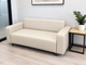 Диван офисный Tobi Sho Арне с подлокотниками 1880х700х740 мм, кожзам Cream/2207 - изображение 3