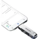 Флеш-накопитель PHILIPS 512 ГБ Type-C USB 3.2 с двойным интерфейсом для телефона, металлический корпус 61UT-D с вращающимся креплением, высокая скорость чтения/записи, прочный, подходит для бизнеса, офиса и учебы. - изображение 1